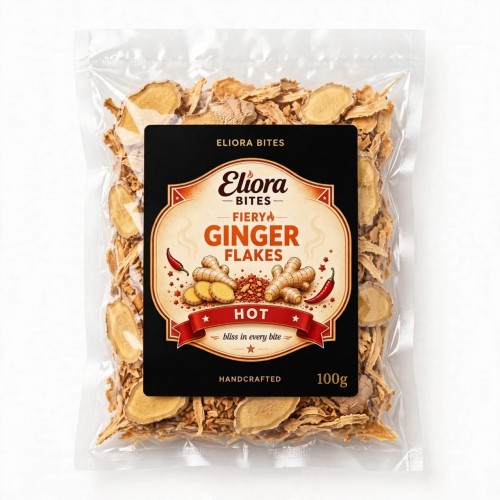 GINGER FLAKES 100g